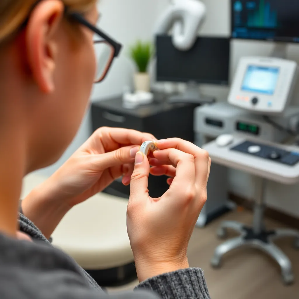 Custom hearing aid fitting